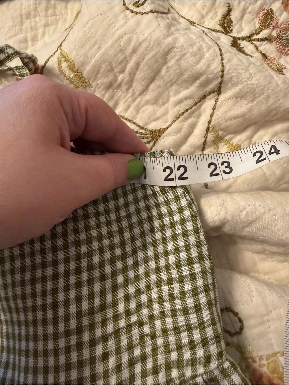 LinenFox Summer Gingham Dress - Picture 7 of 10